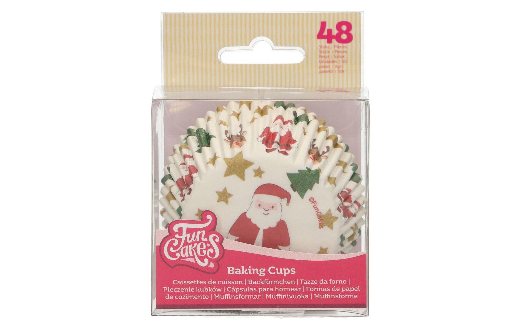 Funcakes Muffin-Backform Weihnachten 48 Stück