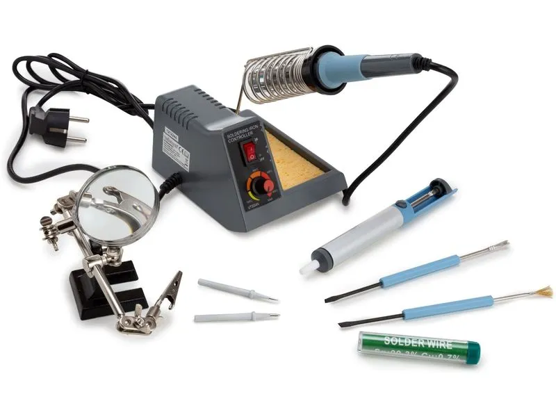 Velleman Lötstation-Set regelbar 40-48 W 150-480 °C Velleman Lötstation-Set regelbar 40-48 W 150-480 °C