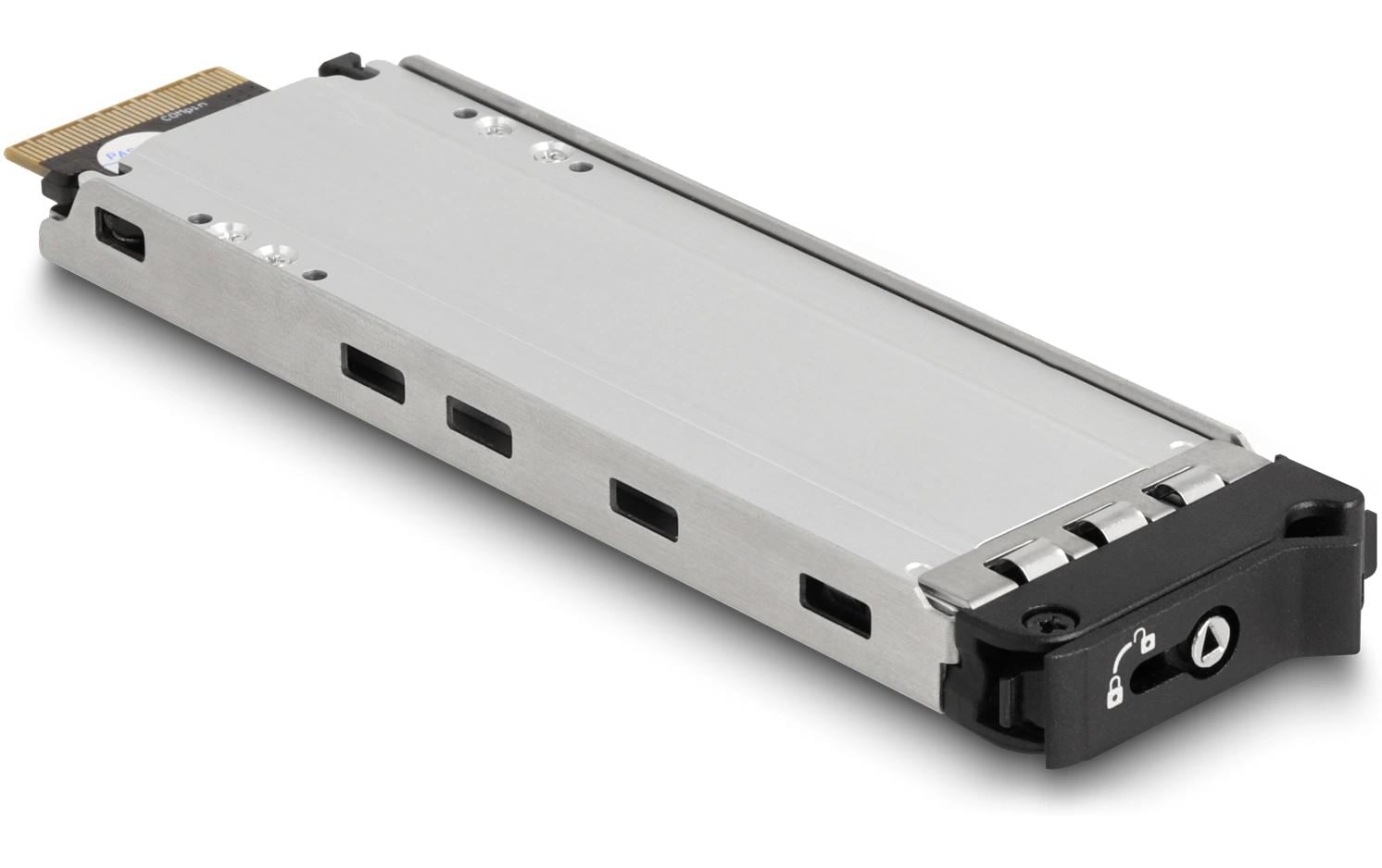Delock 5.25 Wechselrahmen für 8 x M.2 NVMe SSD 5.25