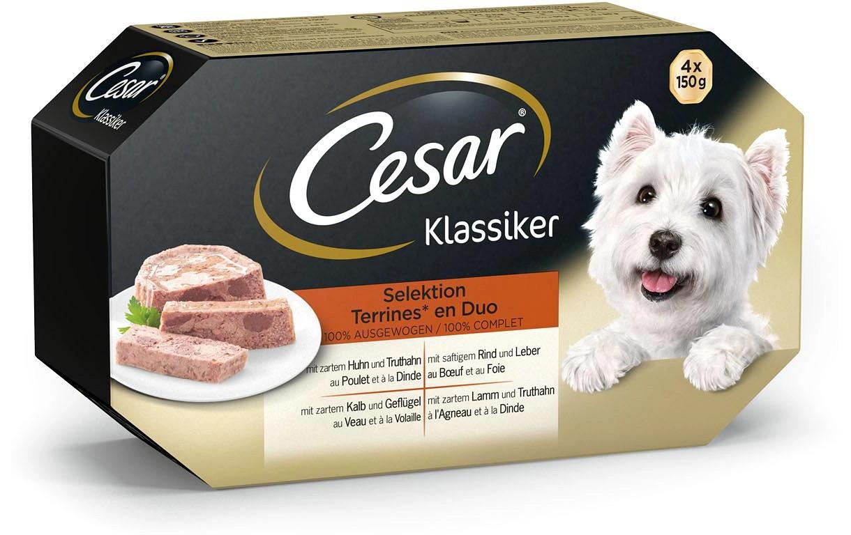 Cesar Nassfutter Klassik-Terrine Schale 8 x 150 g Cesar Nassfutter Klassik-Terrine Schale 8 x 150 g
