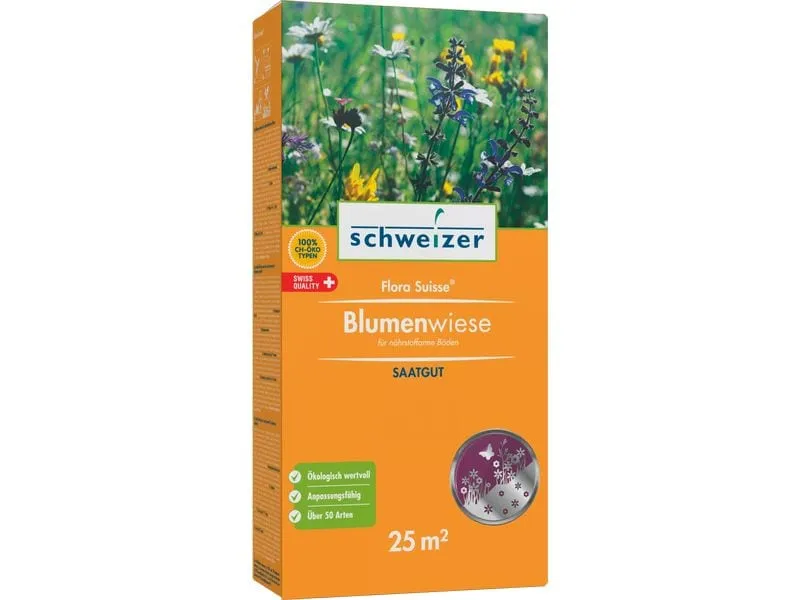 Eric Schweizer Saatgut Blumenwiese Flora Suisse, 500 g