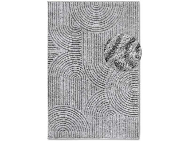 Elle Decoration Teppich Chappe 120 cm x 170 cm, Light Grey Elle Decoration Teppich Chappe 120 cm x 170 cm, Light Grey