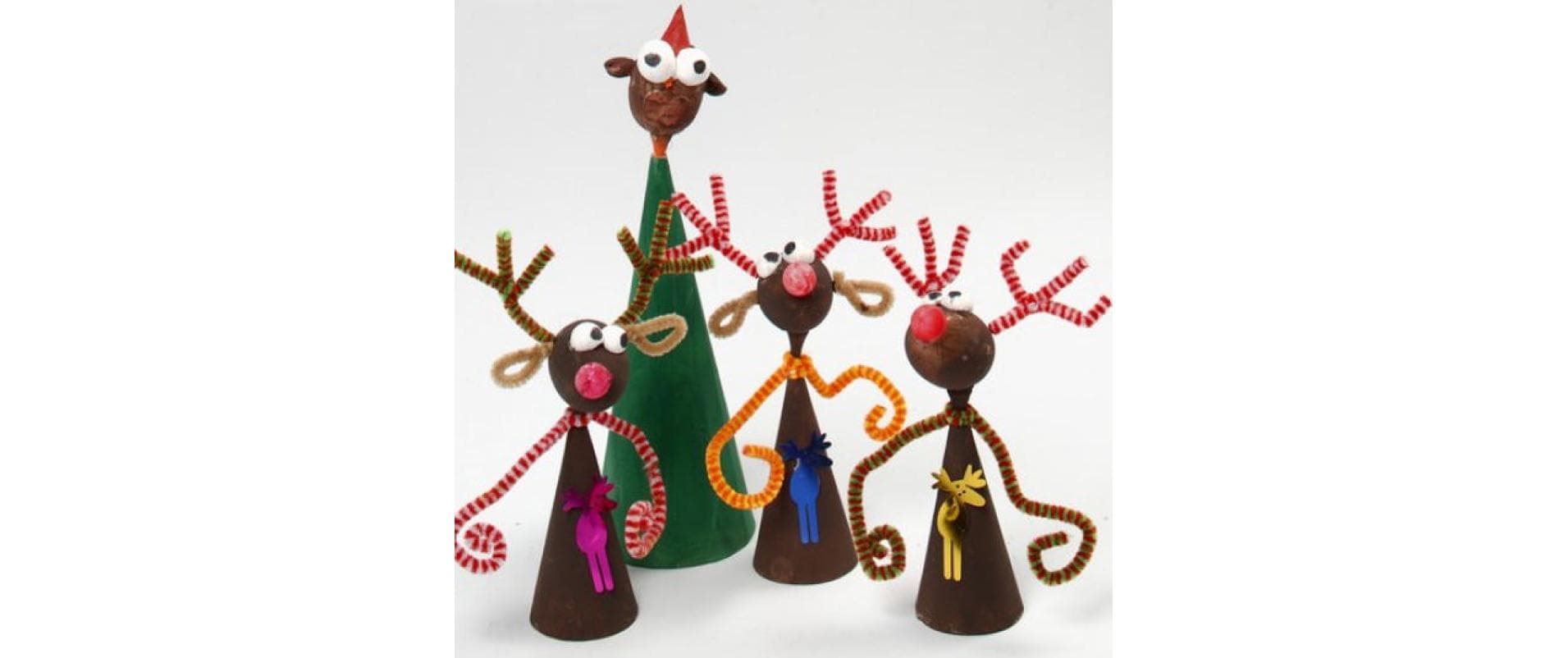 Creativ Company Papp-Kegel 4-20 cm 50 Stück