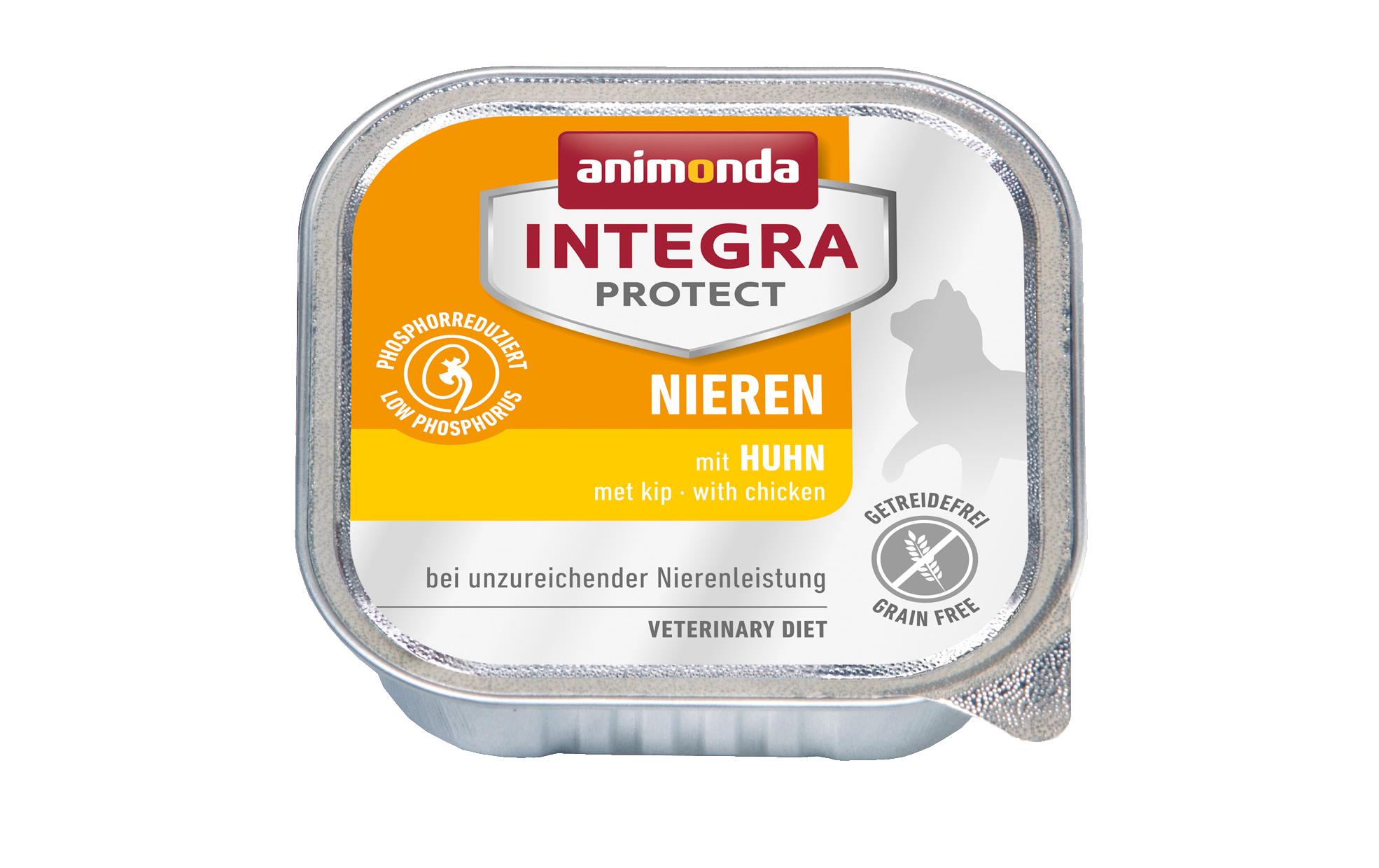 Animonda Integra Protect Nassfutter Renal Nieren Huhn, 100 g