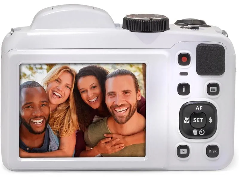Kodak Fotokamera Pixpro Astra Zoom AZ255 – Weiss