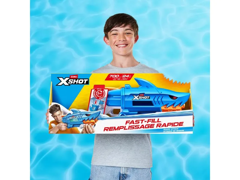 X-Shot Wasserpistole Fast-Fill Shark Series 1 X-Shot Wasserpistole Fast-Fill Shark Series 1