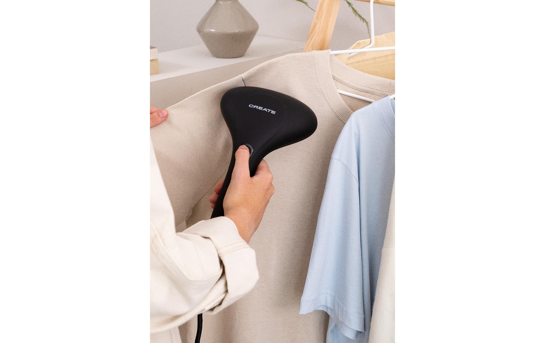 Create Dampfbürste Iron Up 1500 W, Schwarz