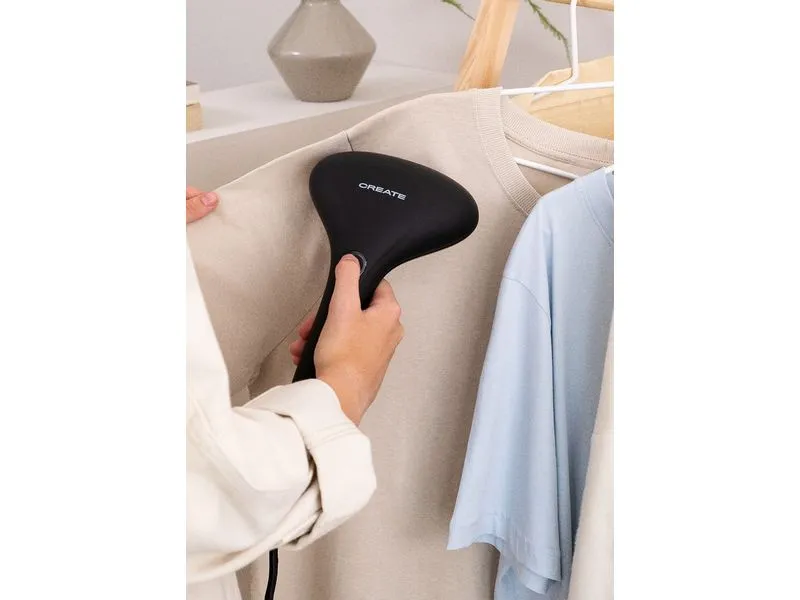 Create Dampfbürste Iron Up 1500 W, Schwarz