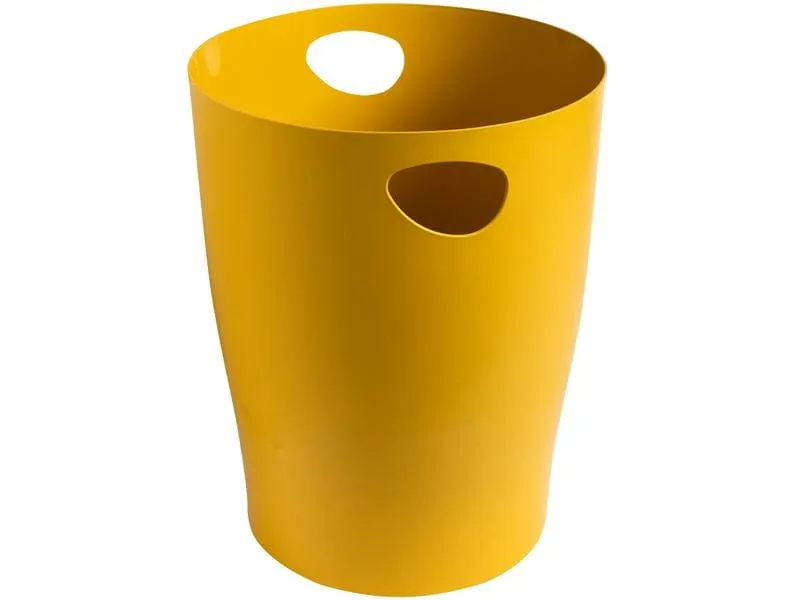 Exacompta Papierkorb Bee Blue Ecobin 15 l, Safran/Gelb Exacompta Papierkorb Bee Blue Ecobin 15 l, Safran/Gelb