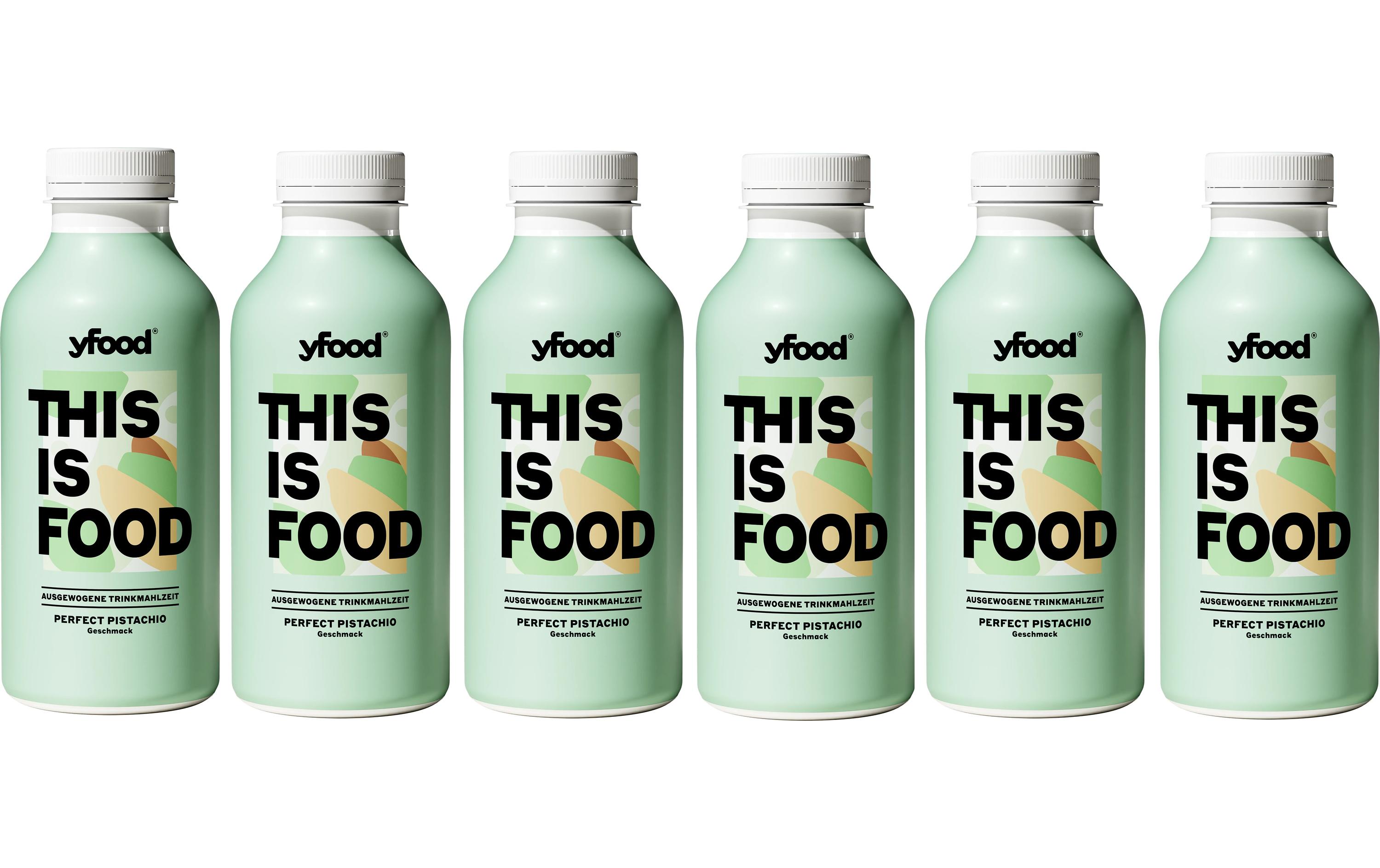 YFOOD Trinkmahlzeit Perfect Pistachio 6x 500 ml