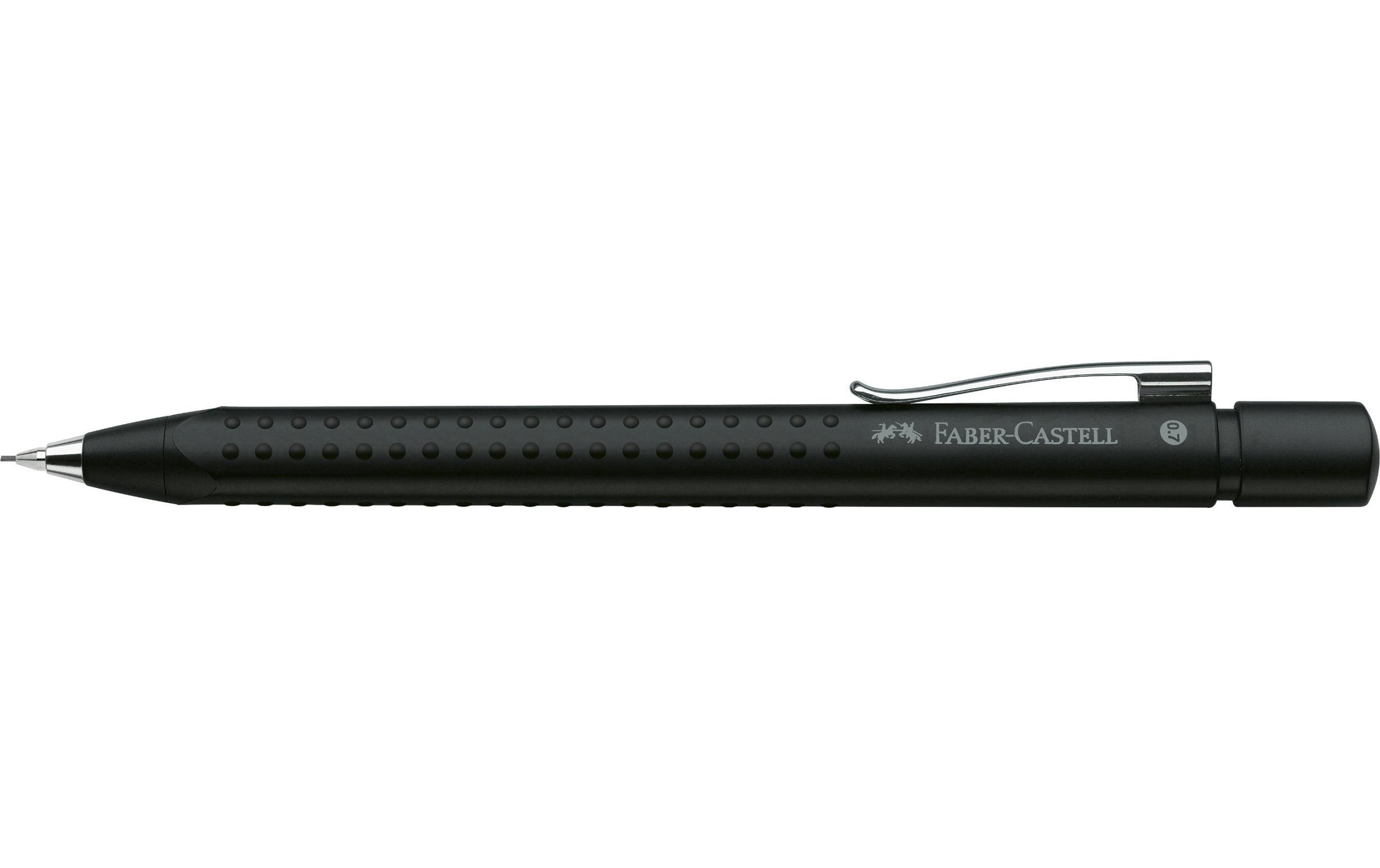 Faber-Castell Minenbleistift Grip 2011 0.7 mm, Schwarz
