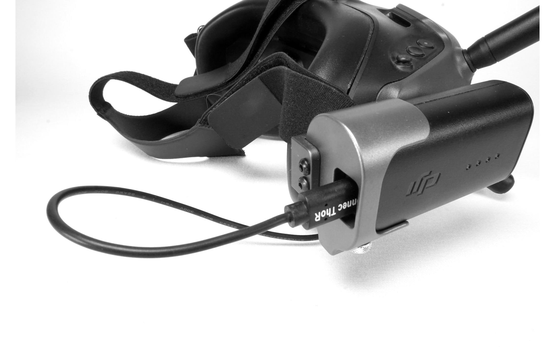 LifThor Akkuhalterung für DJI FPV Goggles