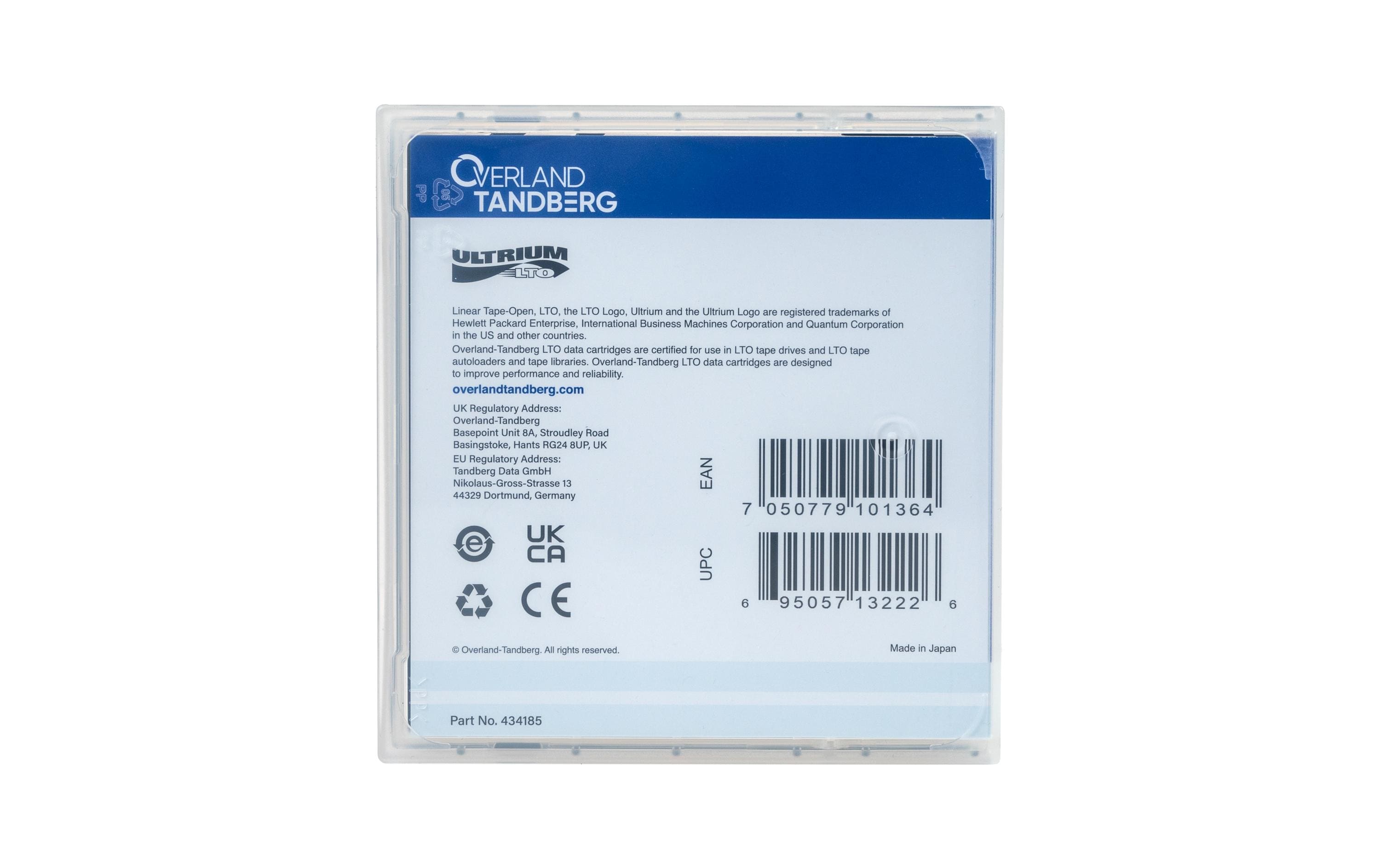 Tandberg Data Reinigungsband 434185