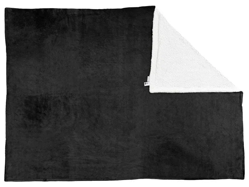COCON Decke Fleece Sherpa 150 x 200 cm, Anthrazit-Weiss COCON Decke Fleece Sherpa 150 x 200 cm, Anthrazit-Weiss