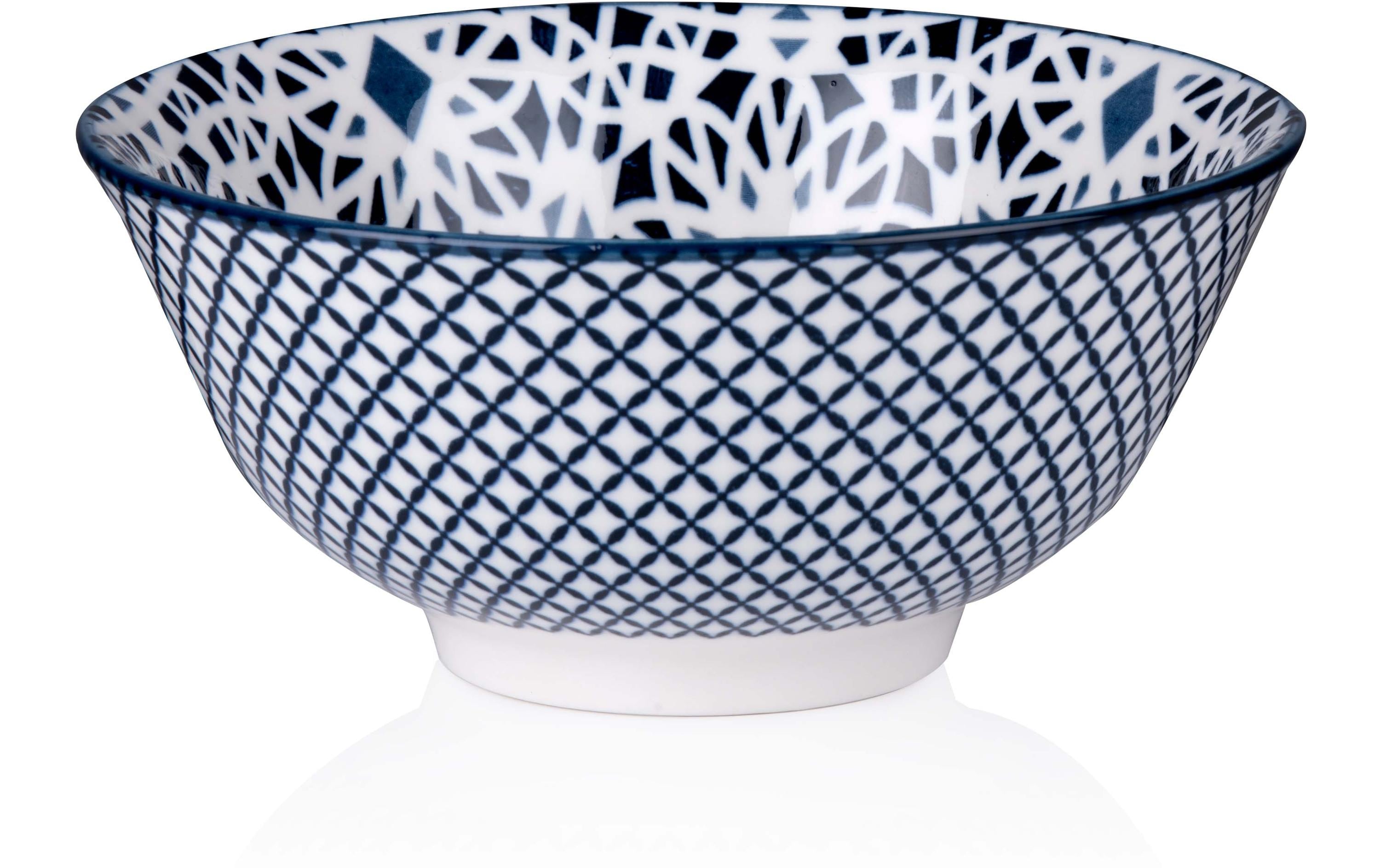 alpina Geschirrset mit Muster 16-teilig