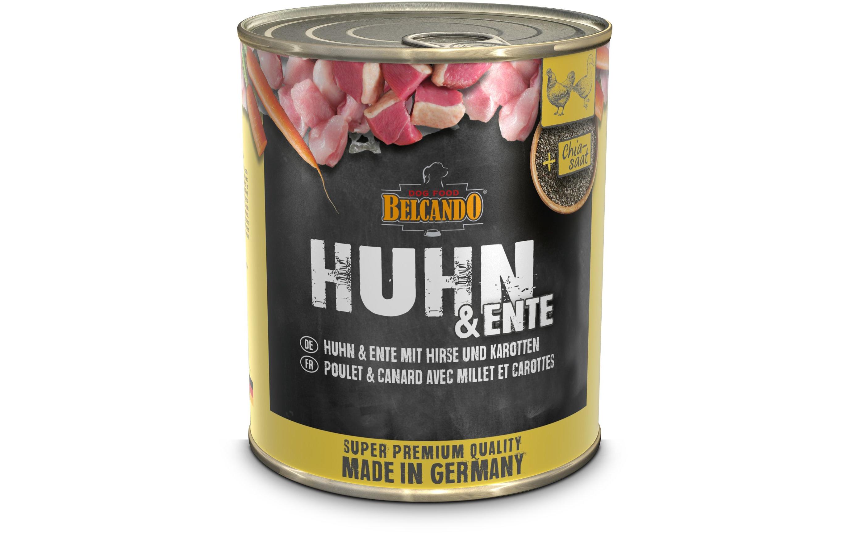Belcando Nassfutter Huhn & Ente, 800g Belcando Nassfutter Huhn & Ente, 800g