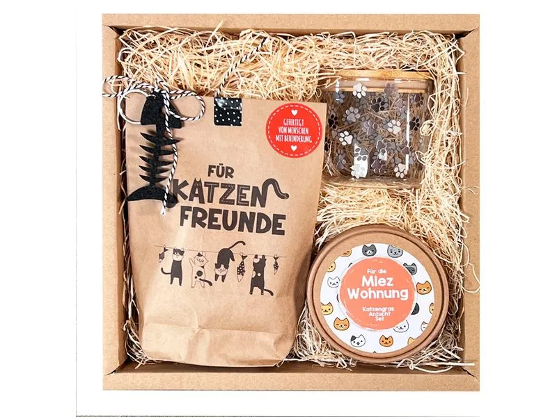 Wunderle Geschenkbox für Katzenfreunde