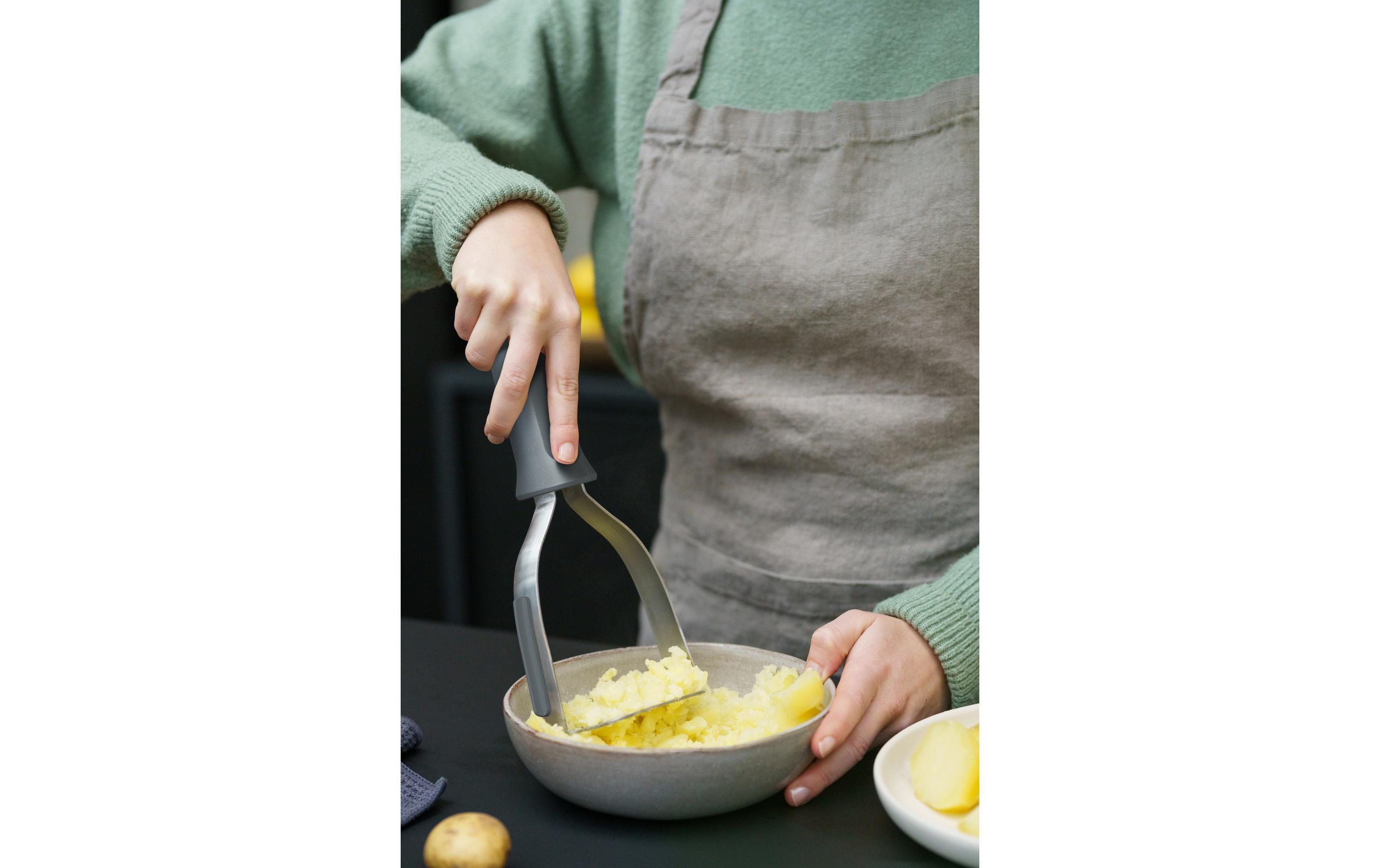 Zyliss Kartoffelstampfer E980270 Grau/Schwarz/Silber