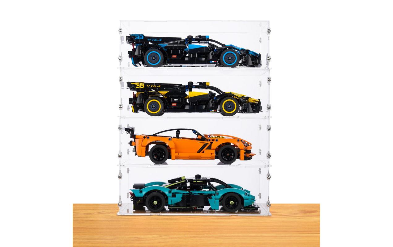 iDisplayit Acryl-Display 32 x 15 x 10 cm für LEGO Technic Modelle