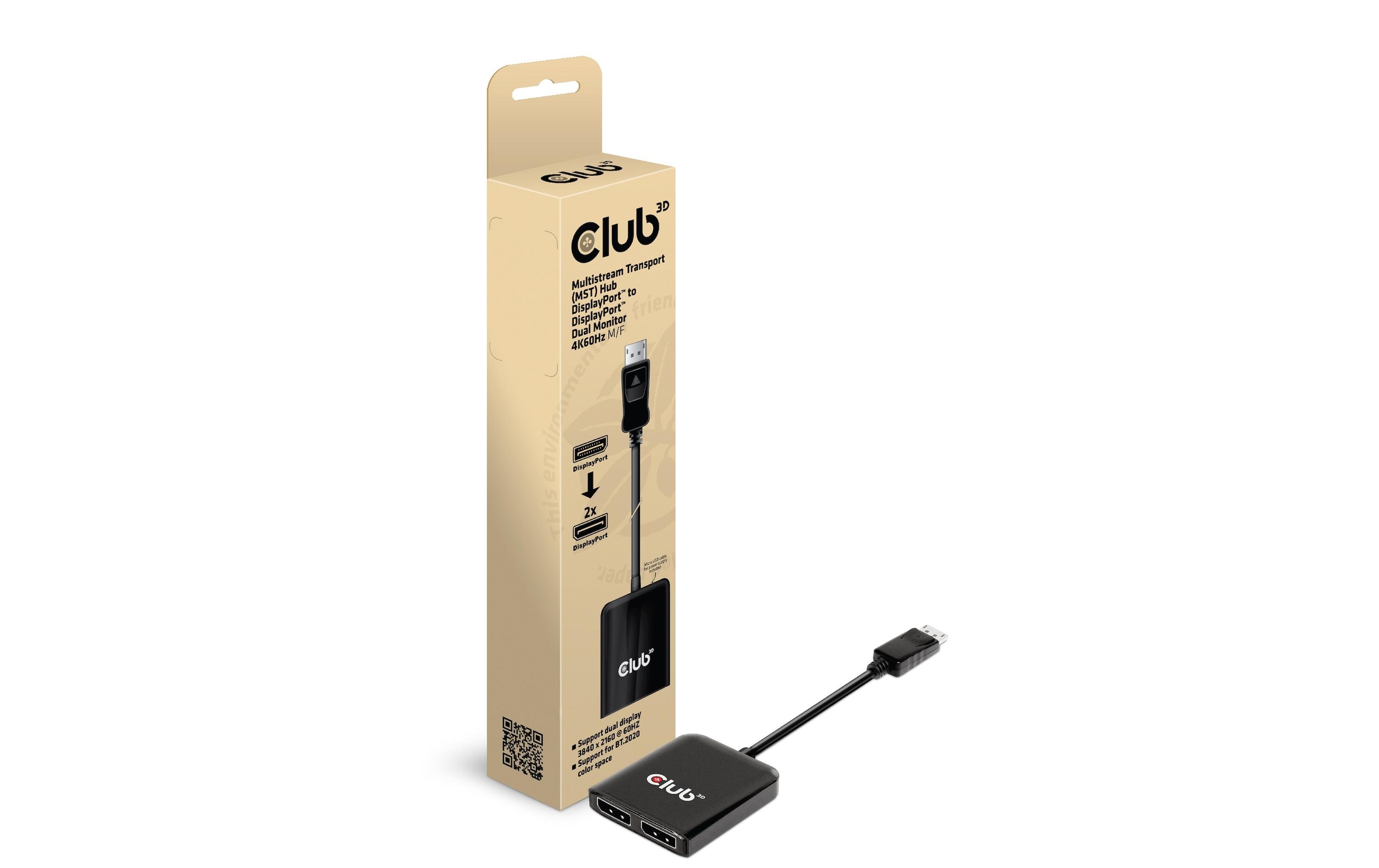 Club 3D Adapter CSV-7200 DisplayPort - DisplayPort