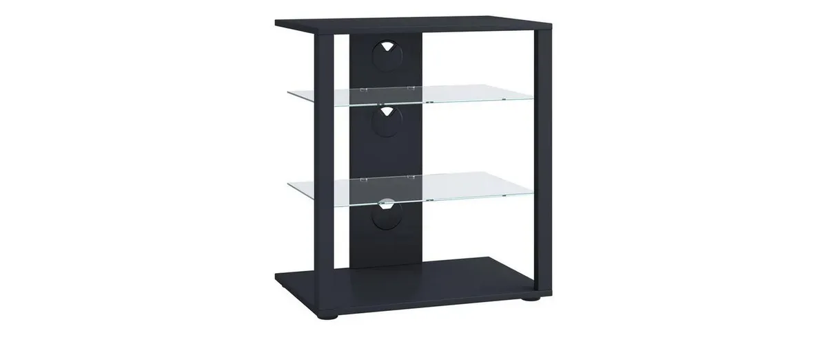 VCM TV-Möbel Folas 60 x 41 cm, Schwarz