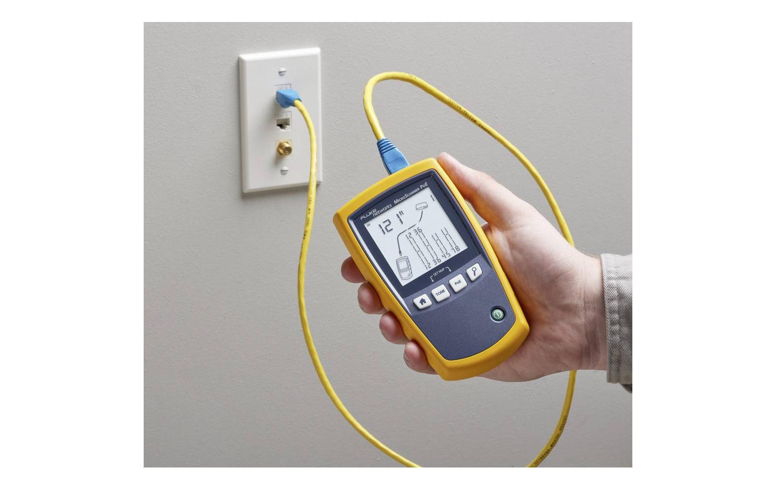 Fluke Kabelmessgerät Networks MS-POE