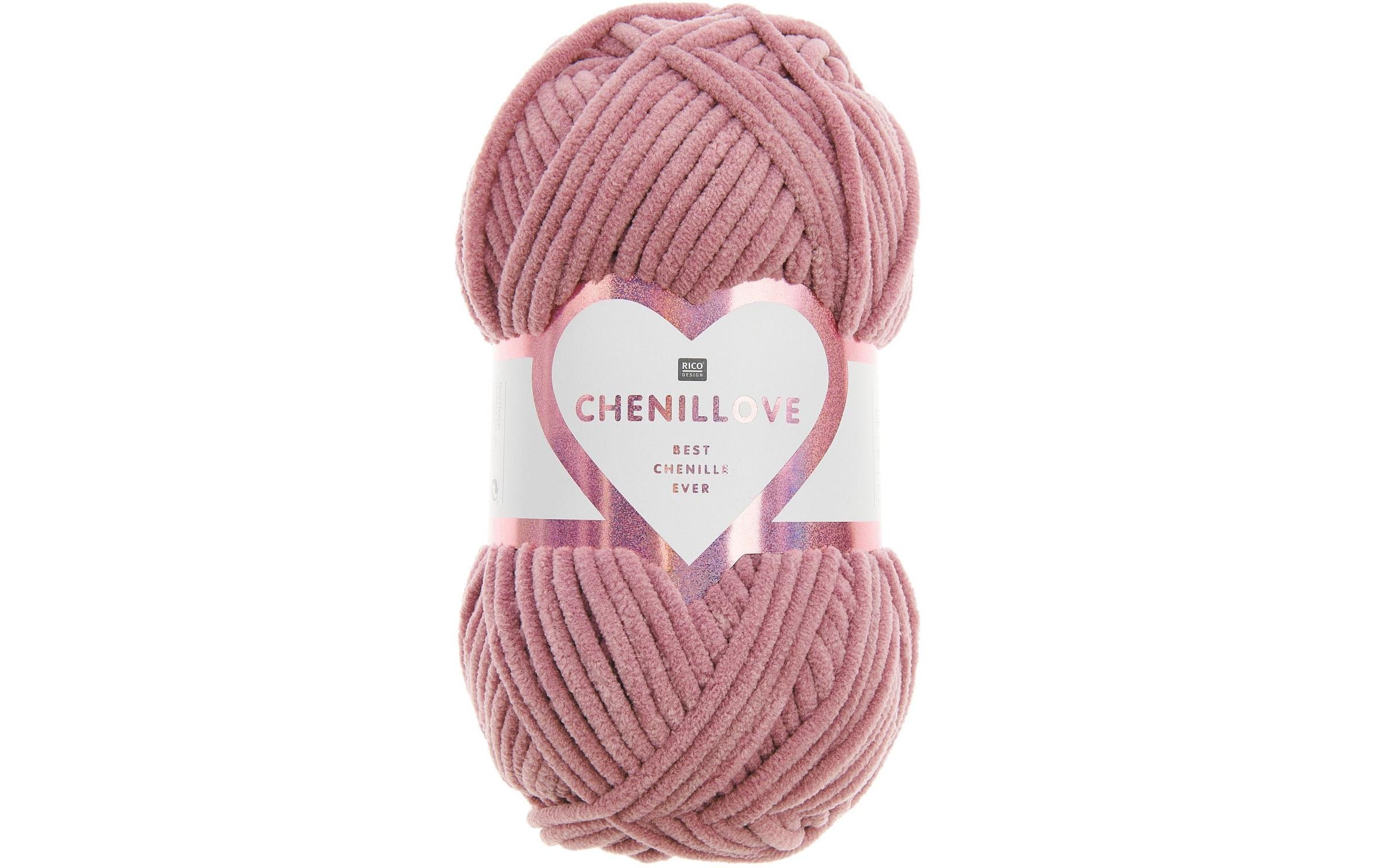 Rico Design Wolle Chenillove 100 g, Brombeer