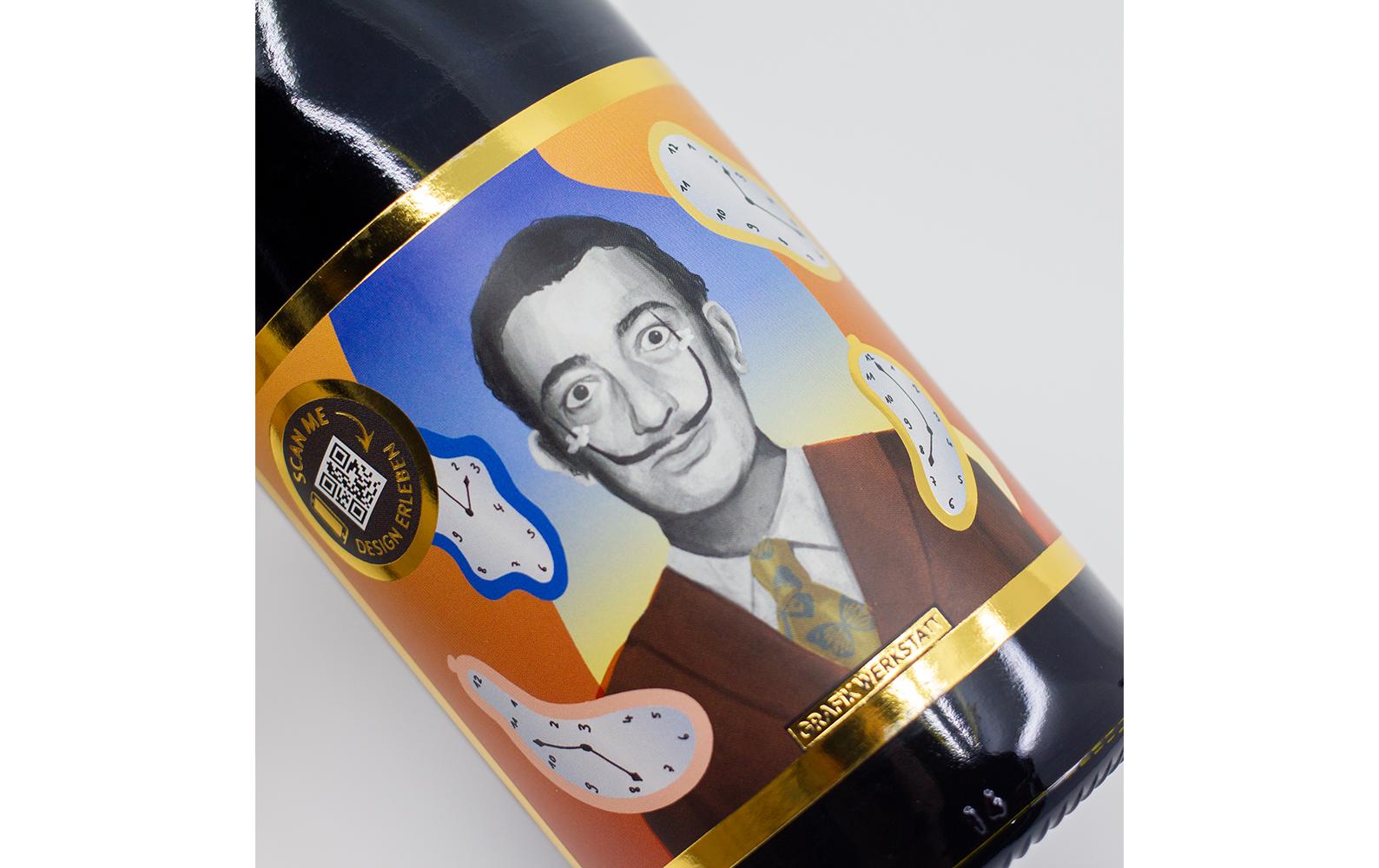 Grafik Werkstatt Rotwein Salvador Dalí