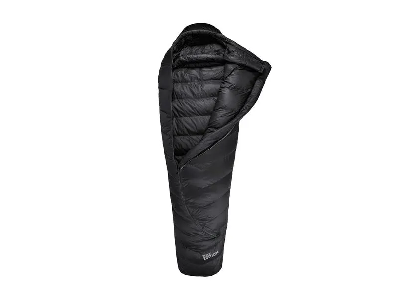 Grüezi Bag Schlafsack DownWool Subzero 2.0 -8 °C 175 cm, Schwarz