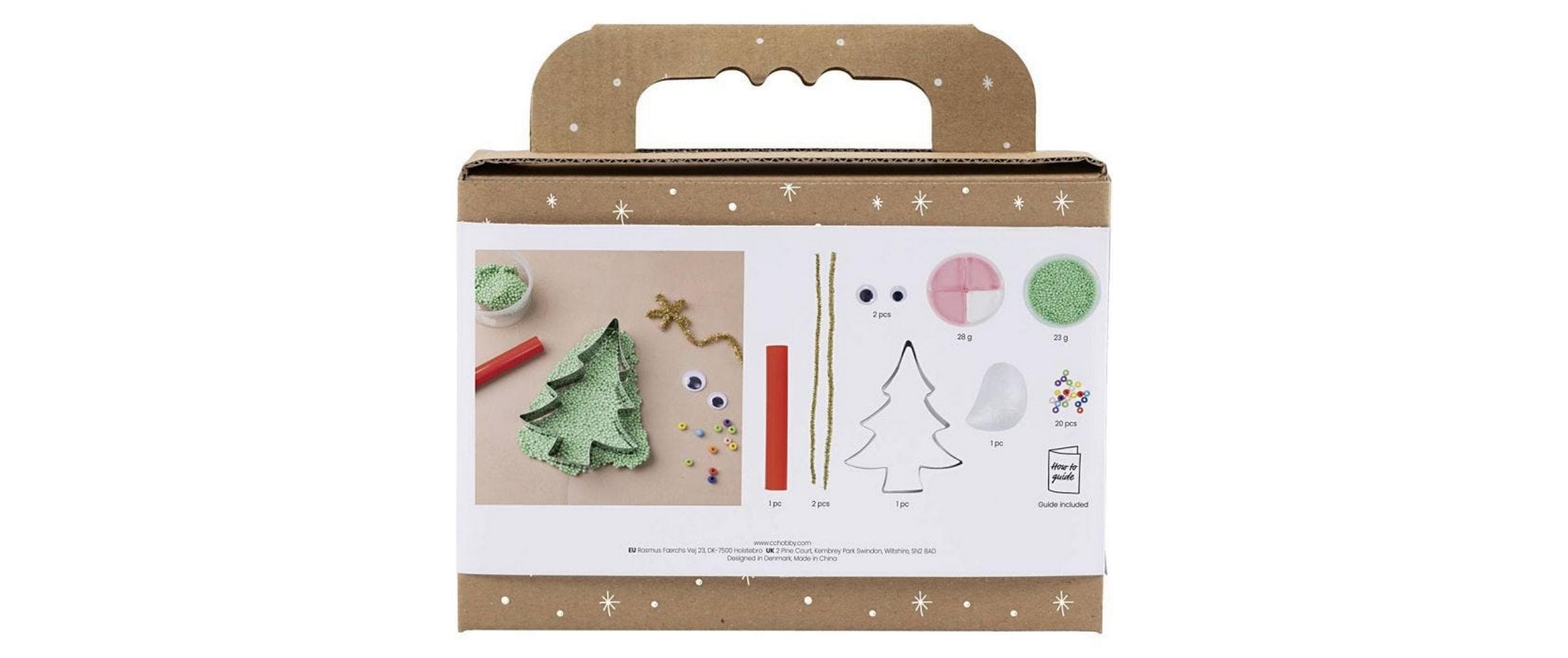 Creativ Company Bastelset Weihnachtsbaummonster