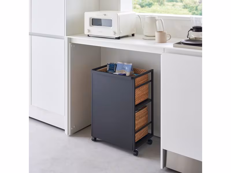 Yamazaki Servierwagen Tower Schwarz