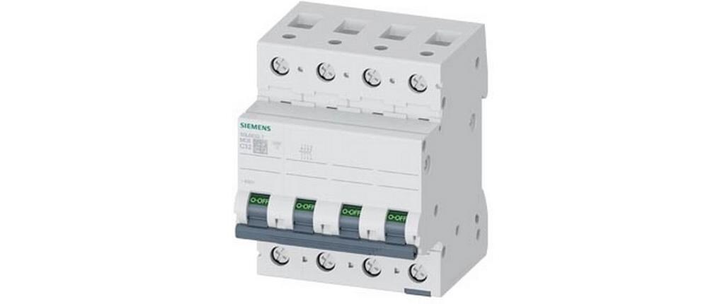 Siemens Leitungsschutzschalter 400 V 6kA, 3+N-polig, C, 32A