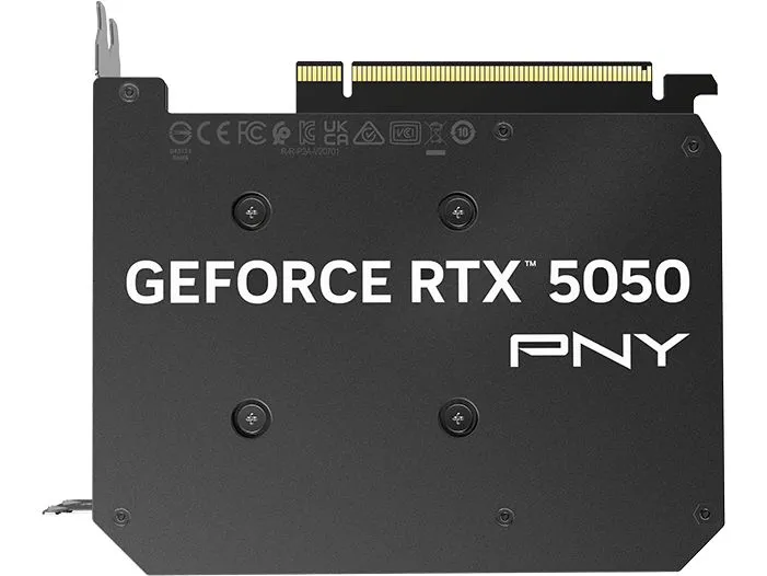 PNY GeForce RTX 5050 8 GB GDDR6 Single Fan DLSS 4 PNY GeForce RTX 5050 8 GB GDDR6 Single Fan DLSS 4