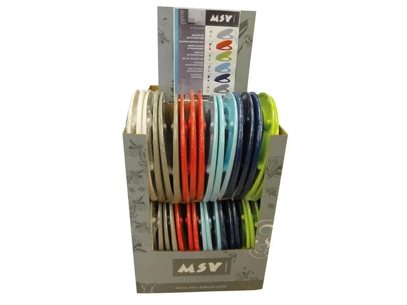 MSV Toilettensitz Weiss