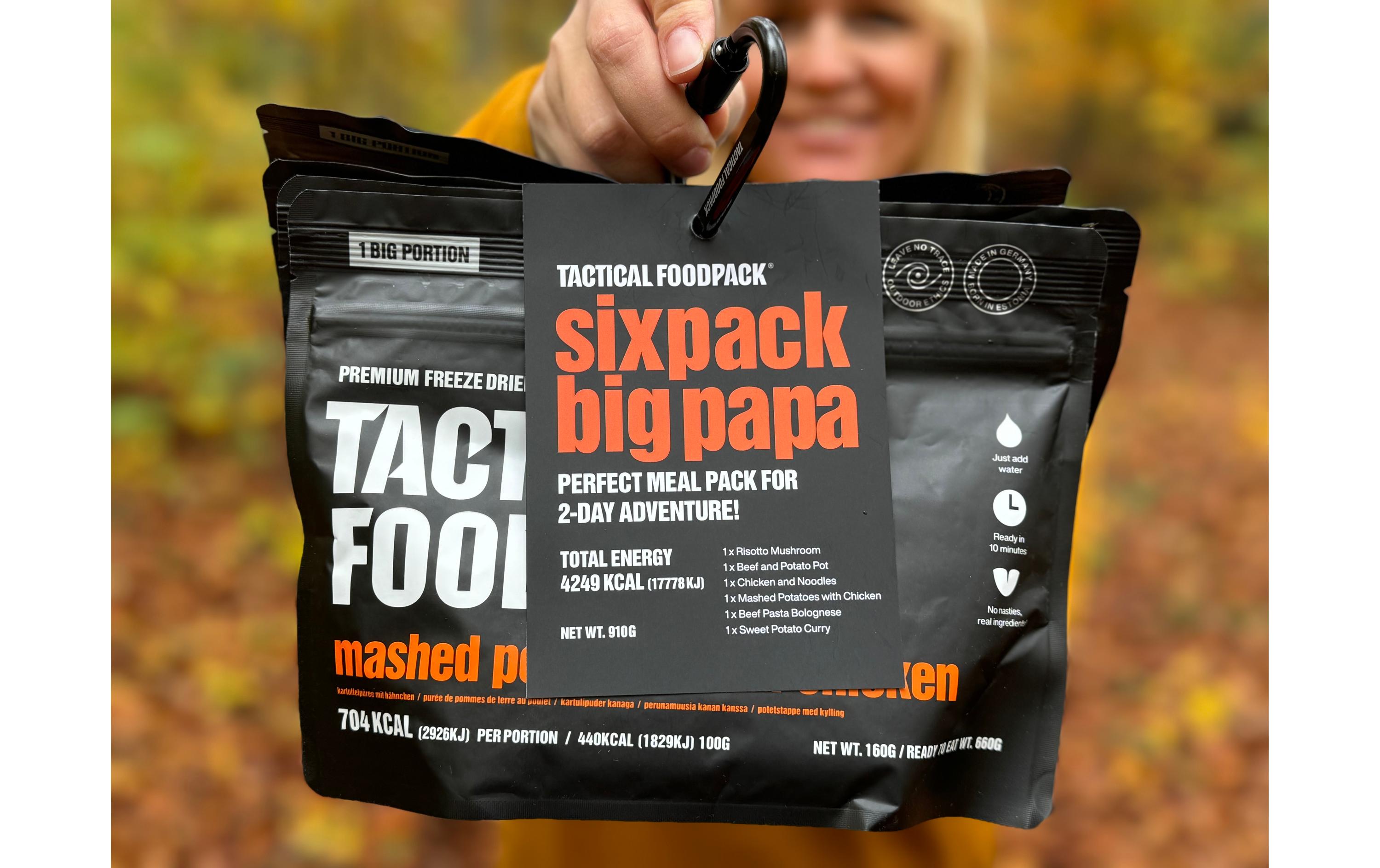Tactical Foodpack Hauptgericht Sixpack Big Papa Tactical Foodpack Hauptgericht Sixpack Big Papa