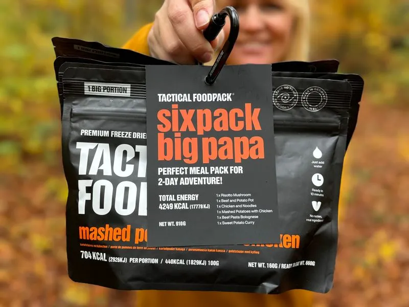 Tactical Foodpack Hauptgericht Sixpack Big Papa Tactical Foodpack Hauptgericht Sixpack Big Papa