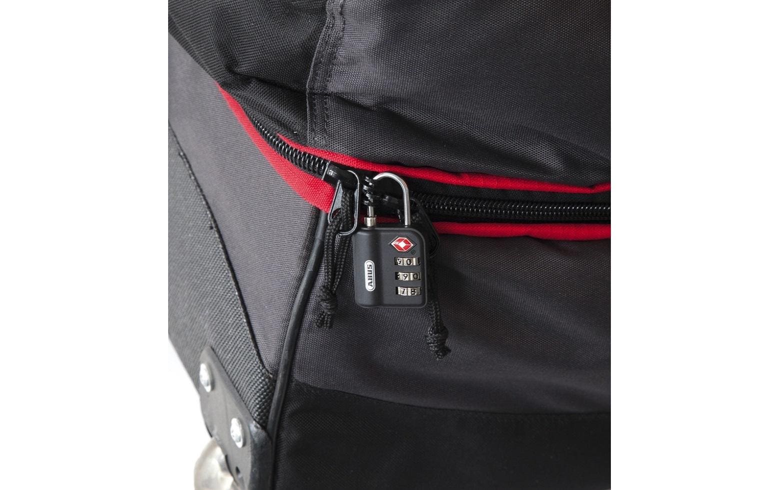 Abus Vorhängeschloss 147TSA/30 B Schwarz Kunststoff