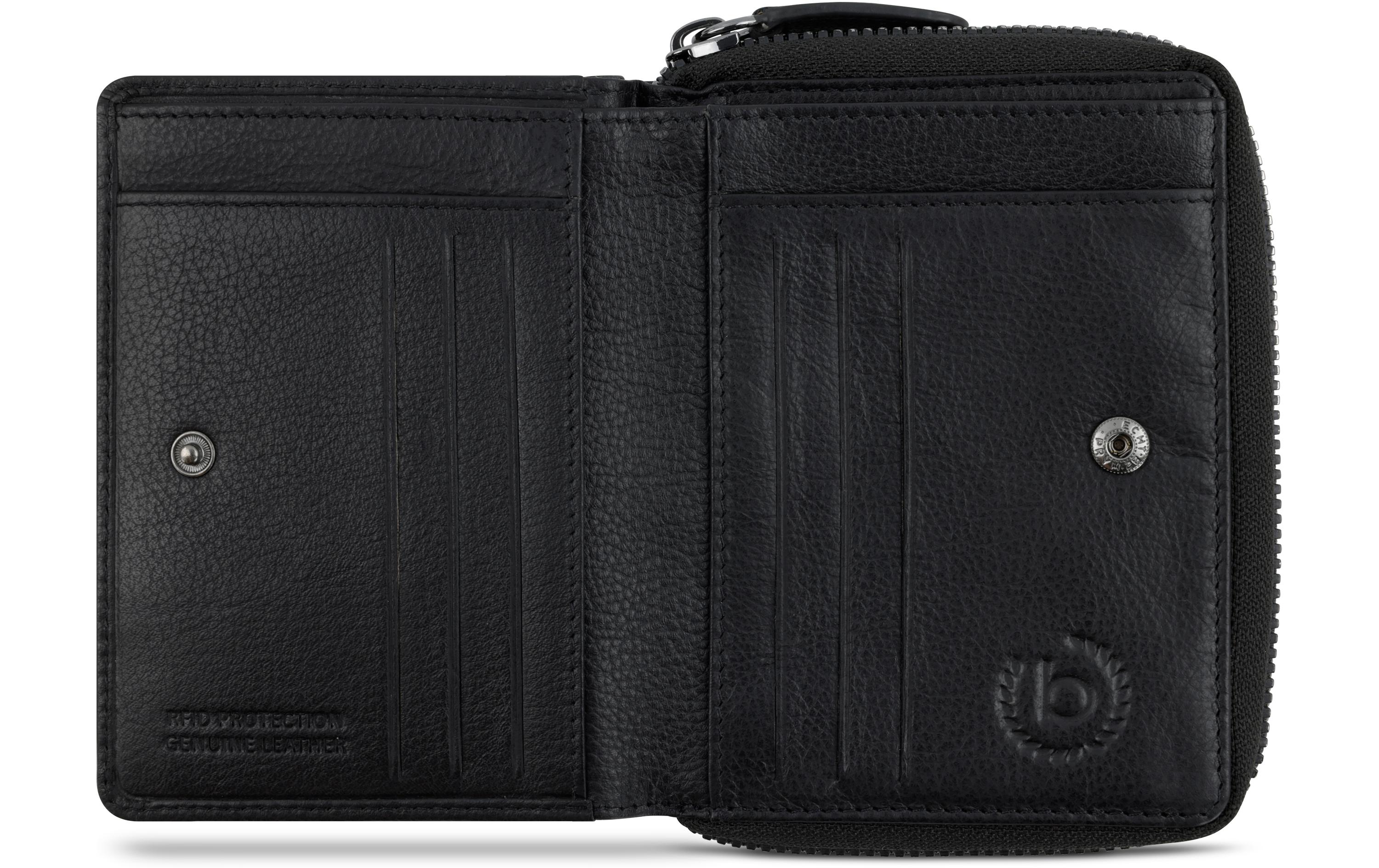 Bugatti Portemonnaie Mira 12 cm, Schwarz