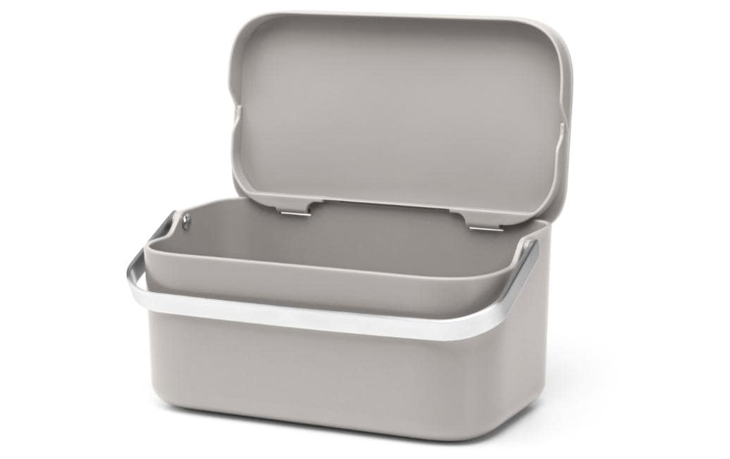 Brabantia Komposteimer 1.8 l, Grau