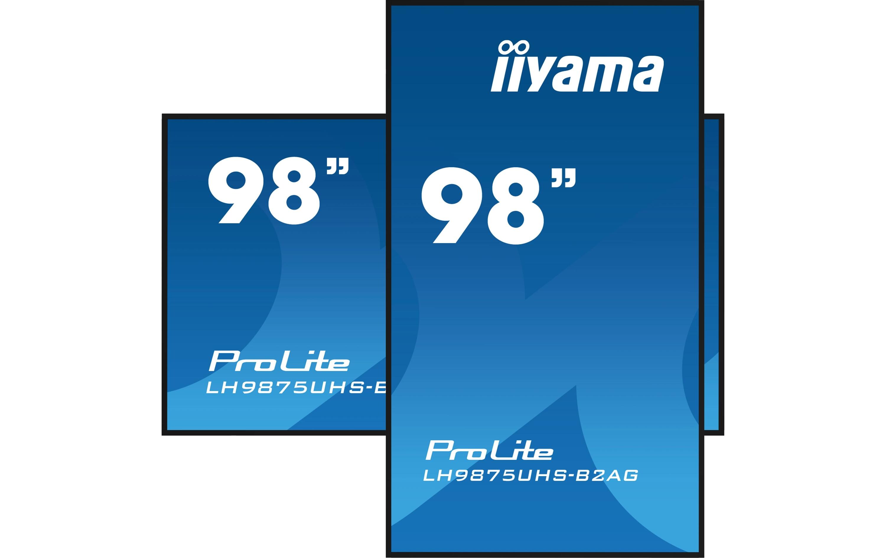 iiyama Public Display ProLite LH9875UHS-B2AG 97.5 iiyama Public Display ProLite LH9875UHS-B2AG 97.5