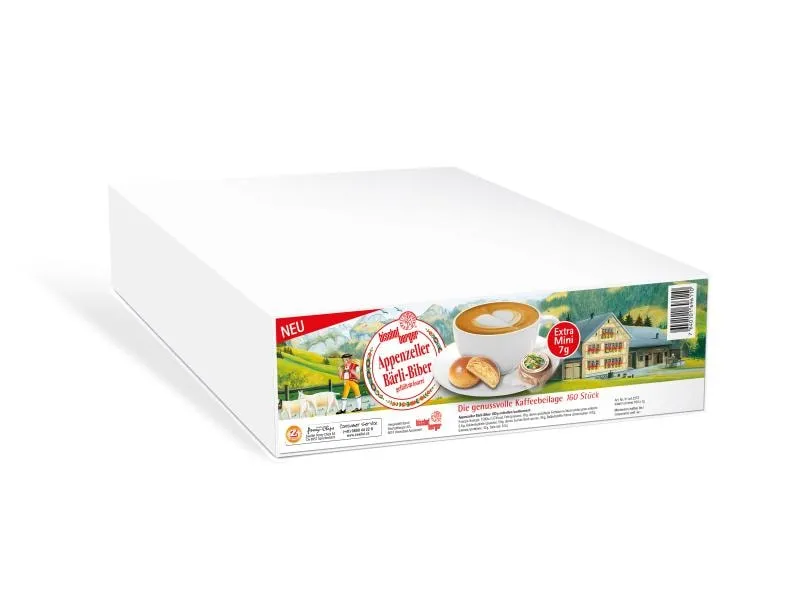 Bischofberger Gebäck Appenzeller Bärli – Biber 160 x 7 g Bischofberger Gebäck Appenzeller Bärli – Biber 160 x 7 g