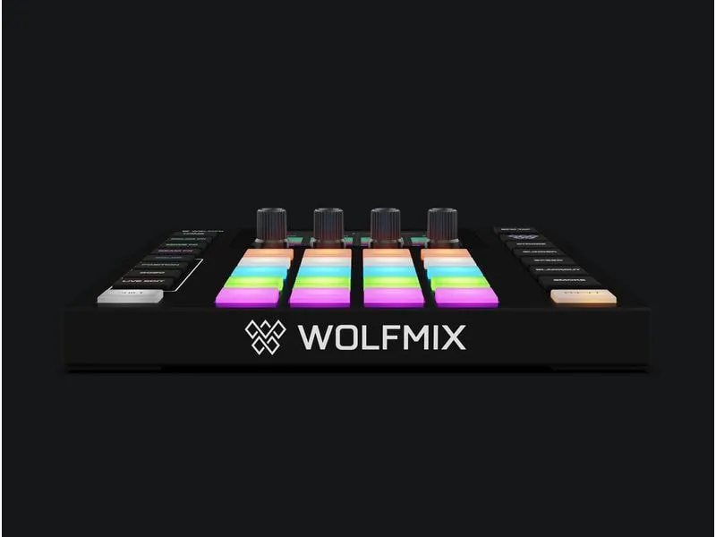 Wolfmix Wolfmix W1 MK3 Lichtsteuerung Standalone DMX Controller Wolfmix Wolfmix W1 MK3 Lichtsteuerung Standalone DMX Controller