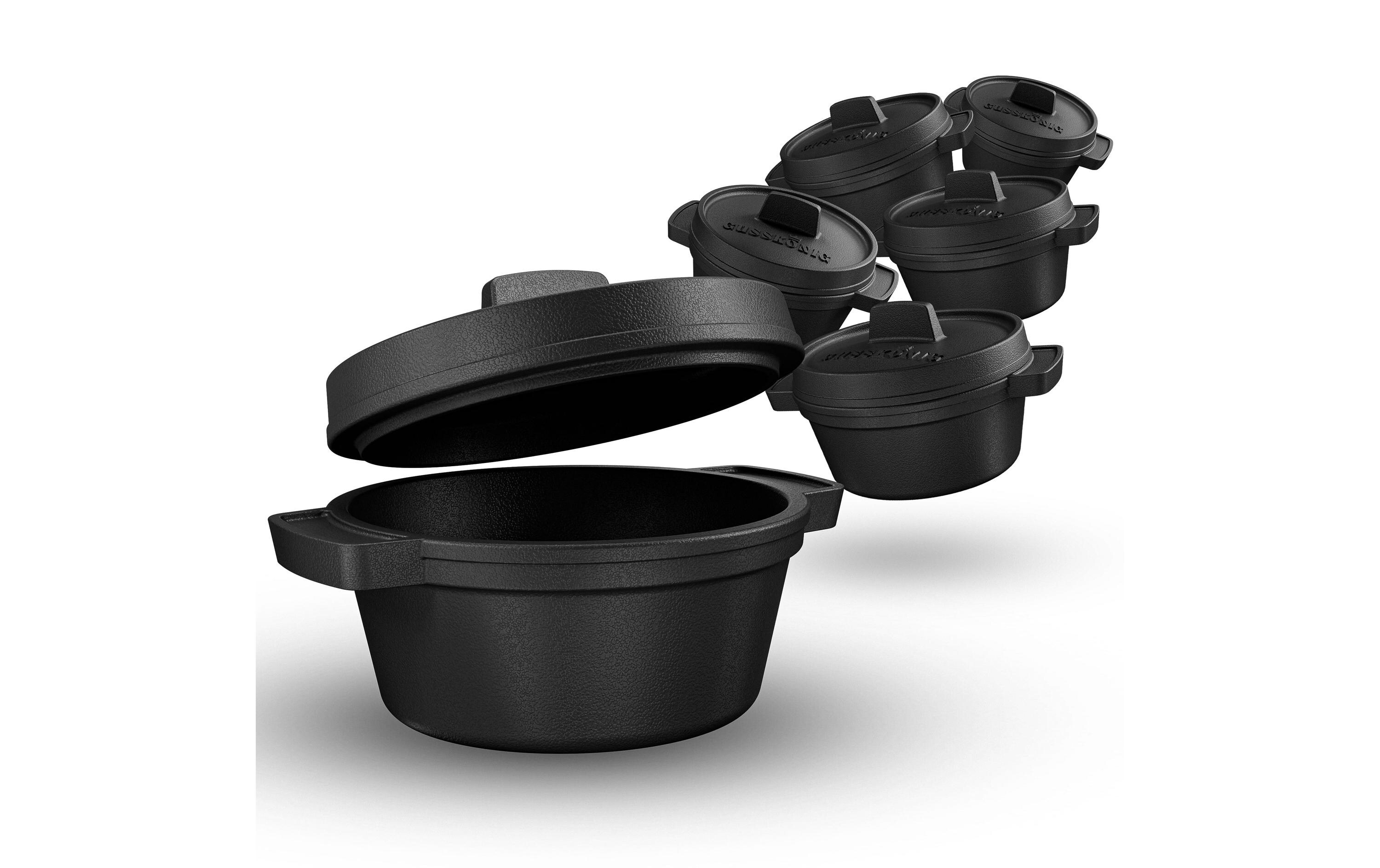 Gusskoenig Mini Dutch Set 6 Töpfe + Rezeptbuch