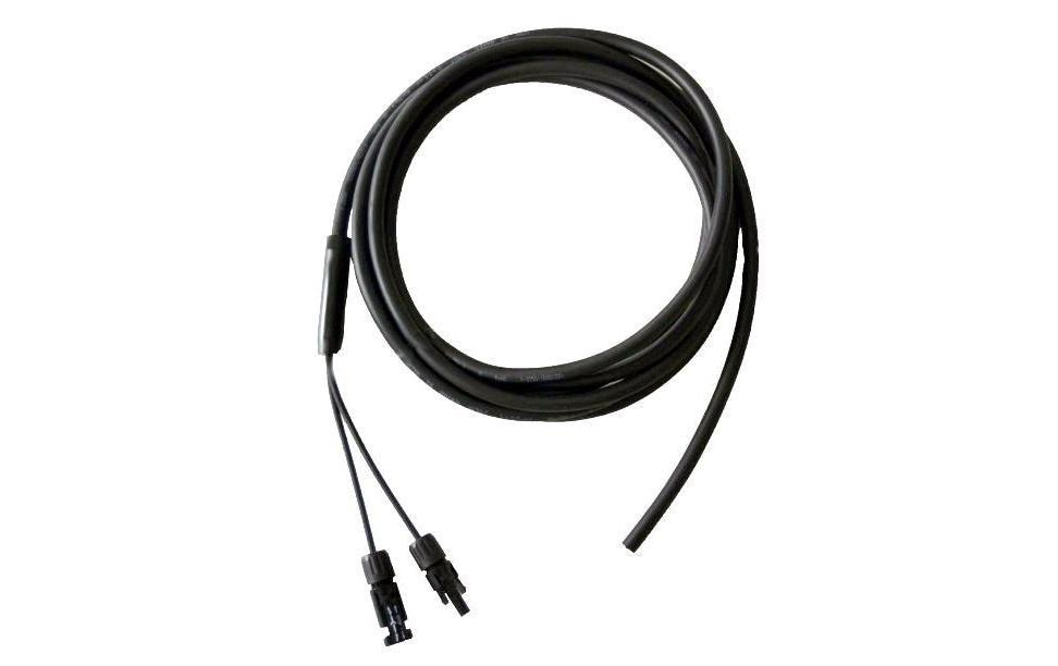 Elektromaterial Anschlusskabel MC4 - offen, 2x4 mm, 10 m