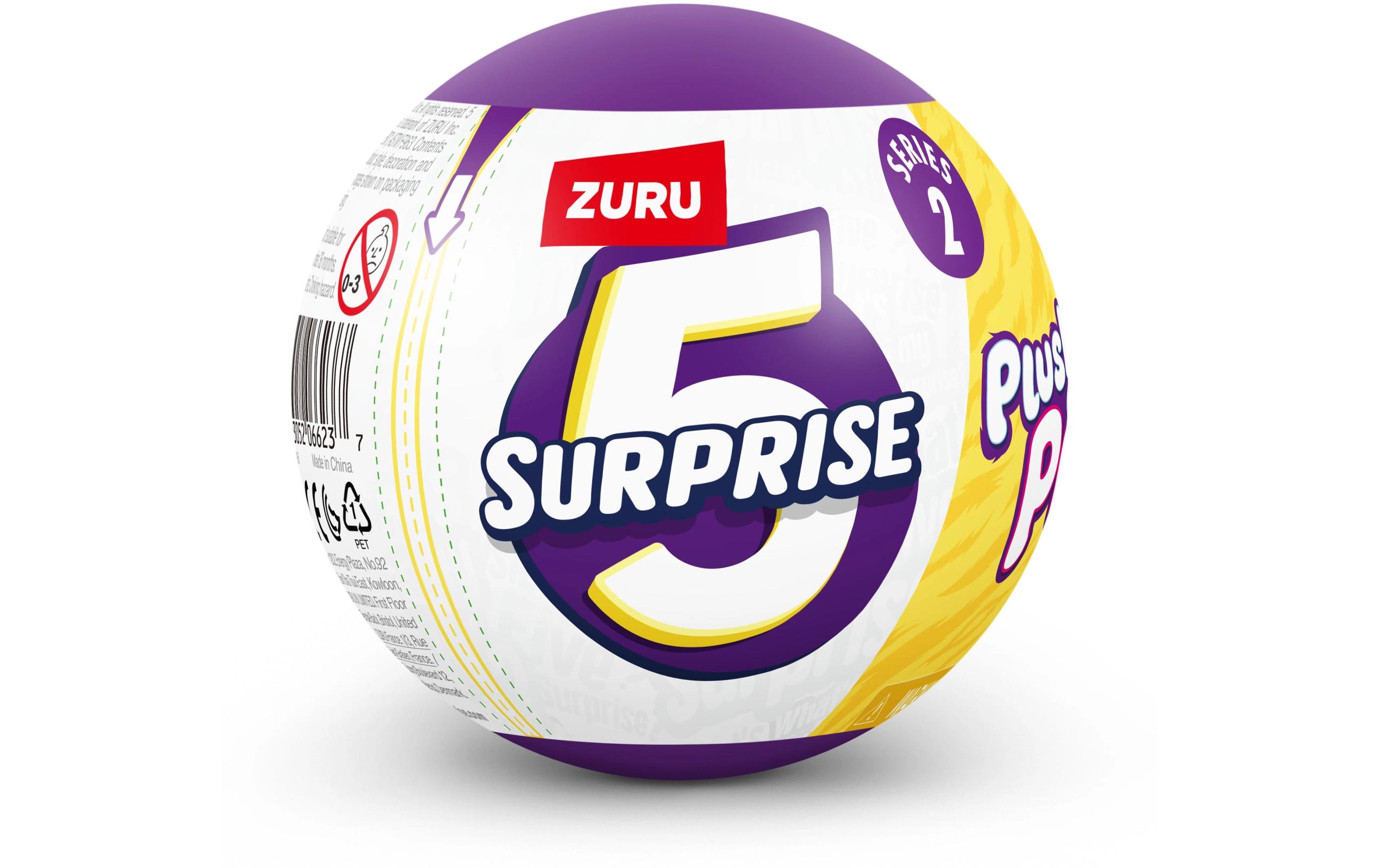 Zuru 5 Surprise Plushy Pets Series 2 assortiert