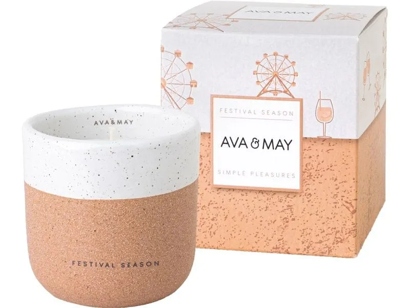AVA & MAY Duftkerze Festival Season 220 g