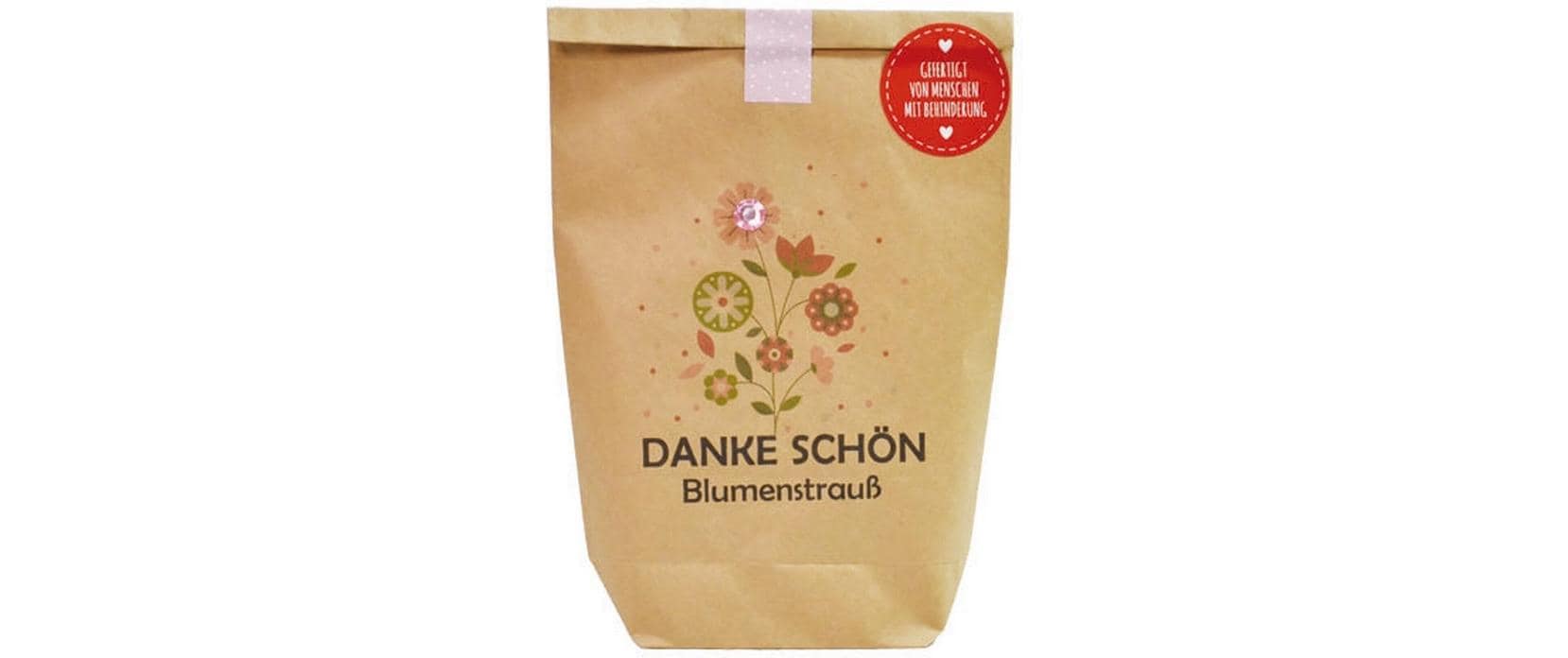 Wunderle Danke schön Blumenstrauss diverse Inhalte