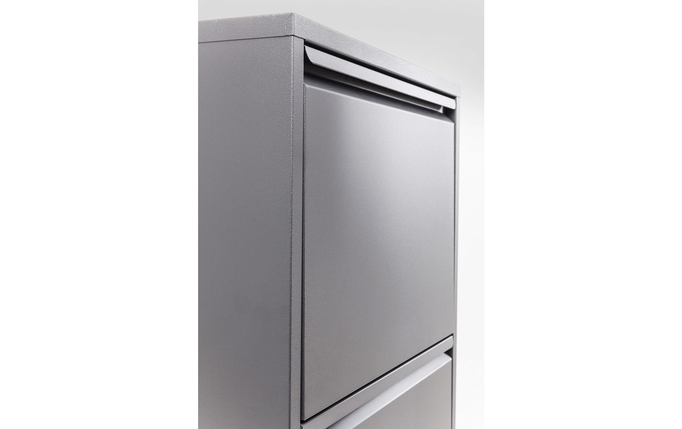 Kare Schuhschrank Caruso 5-er, 50 x 170 cm, Grau