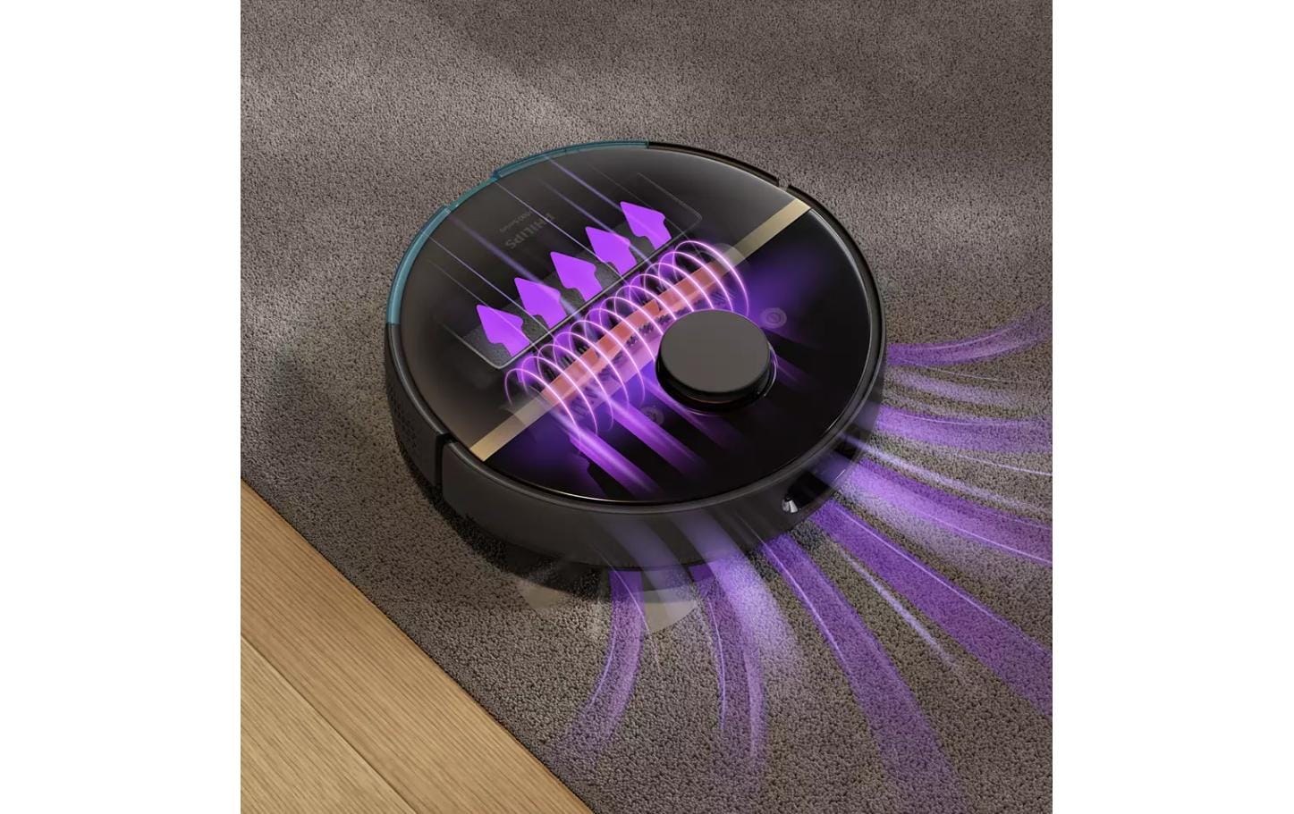 Philips Saug- und Wischroboter HomeRun 7000 Series Aqua XU7000/01