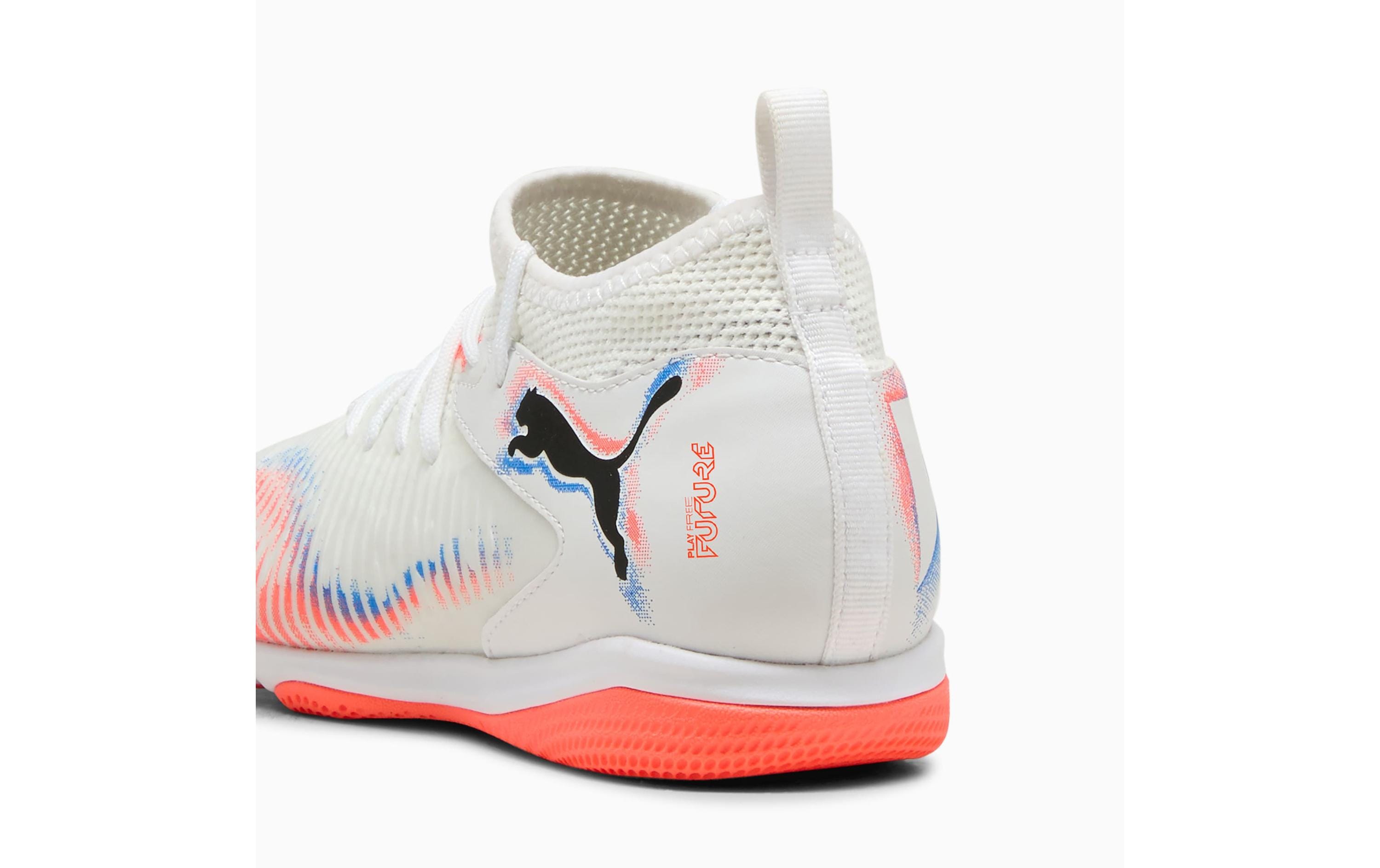 PUMA Fussballschuh Future 8 Match It + Mid Jr White, 38